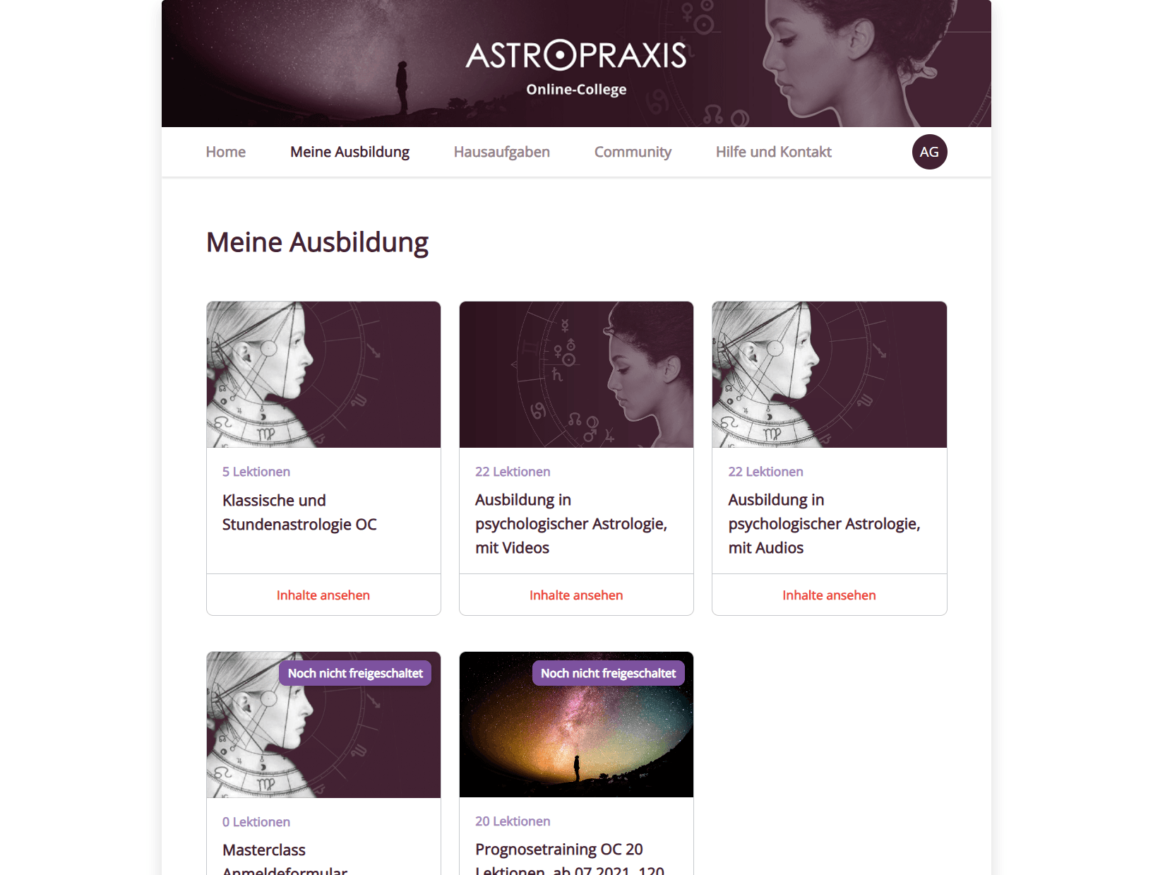 Astropraxis Online-College